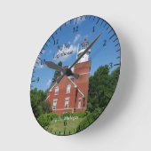 Big Bay Lighthouse clock Ronde Klok (Hoek)