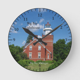 Big Bay Lighthouse clock Ronde Klok