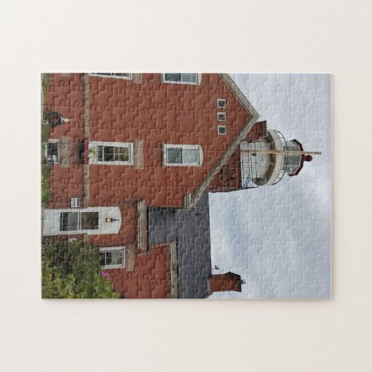 Big Bay Lighthouse Lake Superior Upper Peninsula Legpuzzel (Horizontaal)