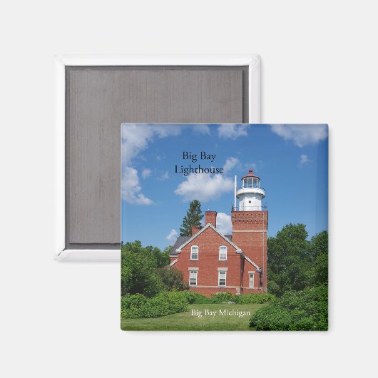 Big Bay Lighthouse magnet (Voorkant / Achterkant)