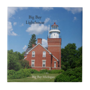 Big Bay Lighthouse-tegel Tegeltje