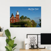Big Bay Point Lighthouse Poster (Thuiskantoor)