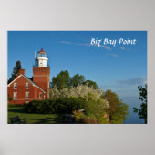 Big Bay Point Lighthouse Poster (Voorkant)