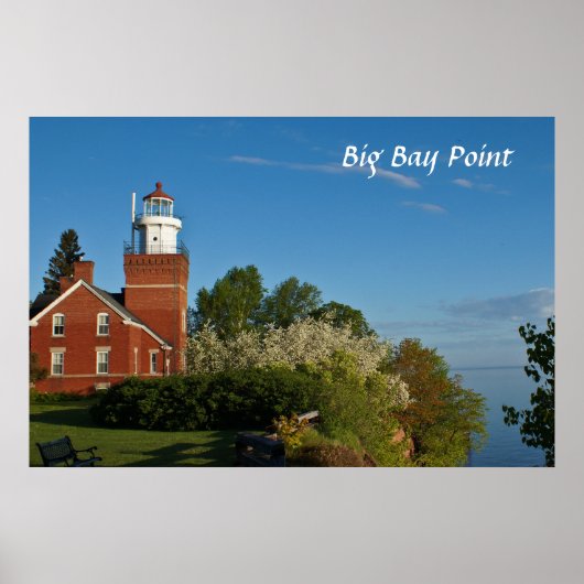 Big Bay Point Lighthouse Poster (Voorkant)