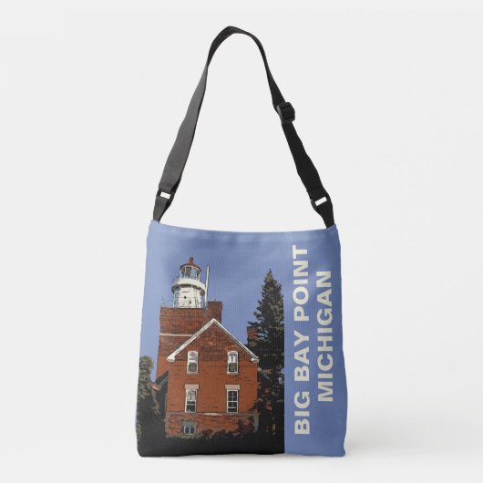 BIG BAY-PUNT CROSSBODY TAS (Achterkant)