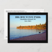 Big Bay State Park Briefkaart (Voorkant / Achterkant)