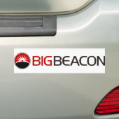 Big Beacon-Bumpersticker Bumpersticker (Op auto)