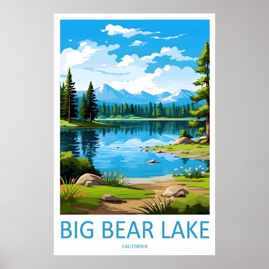Big Bear Lake 1 Poster (Voorkant)