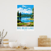 Big Bear Lake 1 Poster (Keuken)