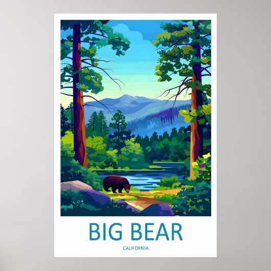 Big Bear Lake 2 Poster (Voorkant)