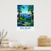 Big Bear Lake 2 Poster (Keuken)
