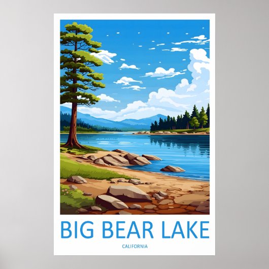 Big Bear Lake 3 Poster (Voorkant)