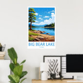 Big Bear Lake 3 Poster (Thuiskantoor)