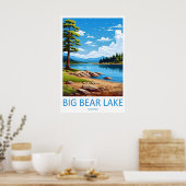 Big Bear Lake 3 Poster (Keuken)