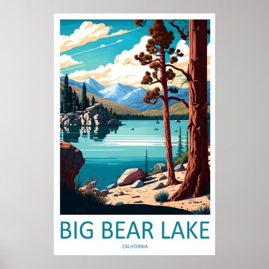 Big Bear Lake 4 Poster (Voorkant)