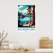 Big Bear Lake 4 Poster (Keuken)