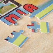 Big Bear Lake Californië 11x14 Legpuzzel (Zijkant)