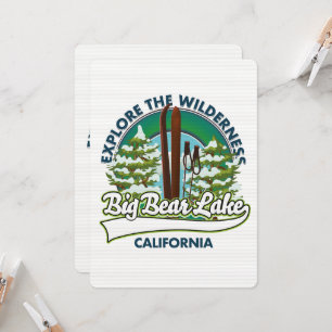 Big Bear Lake Californië ski logo