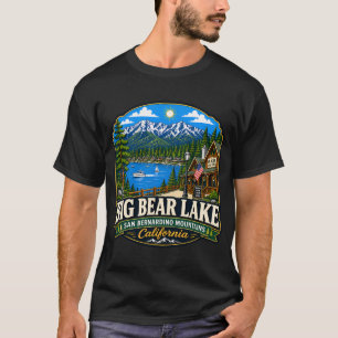 Big Bear Lake, San Bernardino Mountains, Californi T-shirt