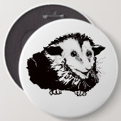Big Beauful Possum Button (Voorkant /achterkant)