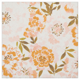 BIG BEAUTY Blush Chinoiserie Peony Floral Stof