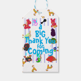 Big Bedankt Cadeaulabel