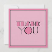 Big Bedankt voor de roze uitnodiging tot pensioner (Achterkant)