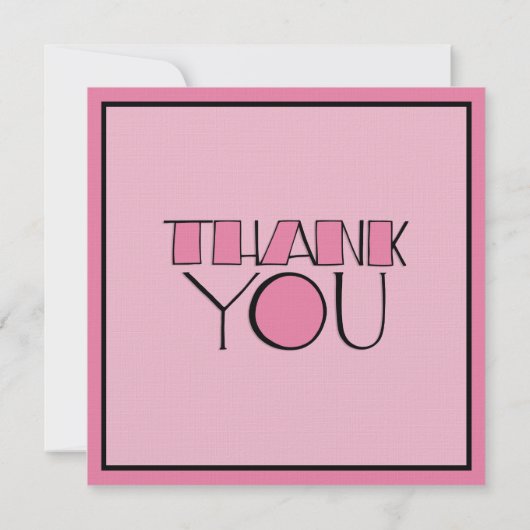 Big Bedankt voor de roze uitnodiging tot pensioner (Achterkant)