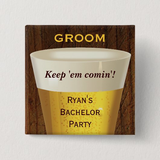 Big Beer Bachelor Button (Voorkant)
