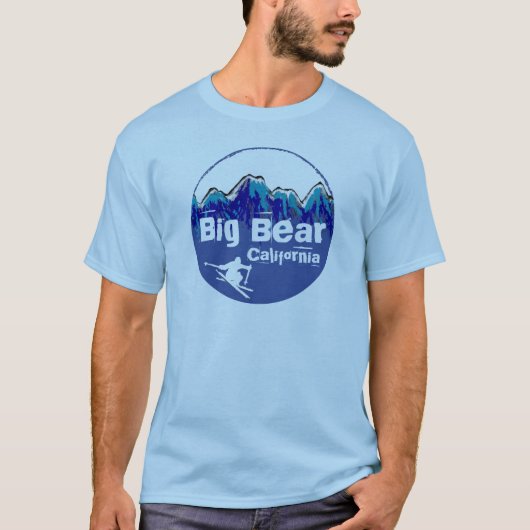 Big Beer California blue skier jongens t-shirt (Voorkant)