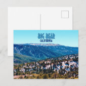 Big Beer California Mountains  Briefkaart (Voorkant / Achterkant)