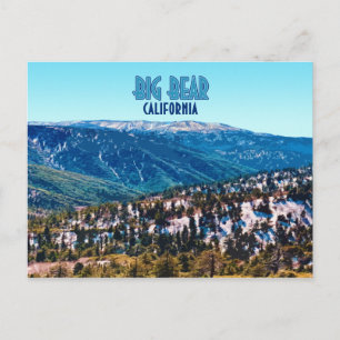Big Beer California Mountains  Briefkaart