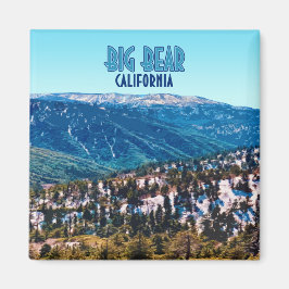 Big Beer California Mountains  Magneet