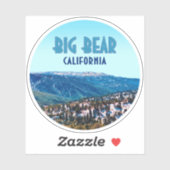 Big Beer California Mountains  Sticker (Vel)