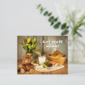 Big Beer Hug Haal snel Briefkaart (Staand voorkant)