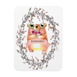 Big Beer Hugs Magnet Magneet