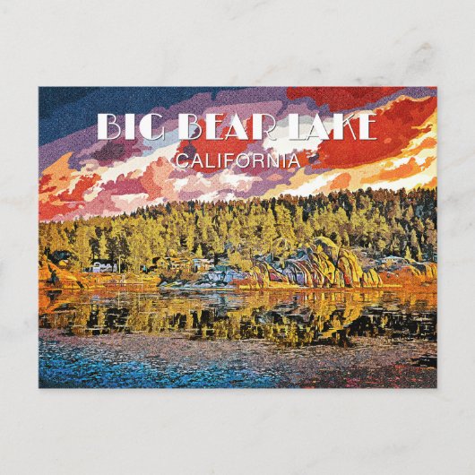 Big Beer Lake Briefkaart (Voorkant)