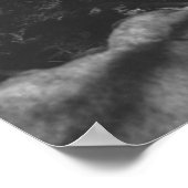 Big Beer Lake, CA Highway Abothe Dam Poster (Hoek)