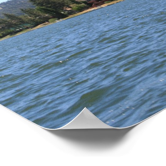 Big Beer Lake, CA Poster (Hoek)