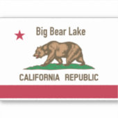 Big Beer Lake CA Sticker (Voorkant)