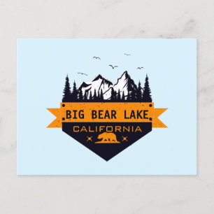 Big Beer Lake California - Aangepaste naam  Briefkaart