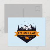 Big Beer Lake California - Aangepaste naam  Briefkaart (Voorkant / Achterkant)