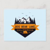 Big Beer Lake California - Aangepaste naam  Briefkaart (Voorkant)