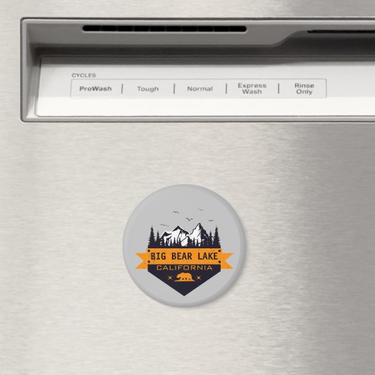 Big Beer Lake California - Aangepaste naam Magneet (Insitu (Vaatwasser))