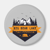 Big Beer Lake California - Aangepaste naam Magneet (Voorkant)