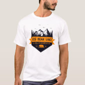 Big Beer Lake California - Custom Name T-Shirt (Voorkant)
