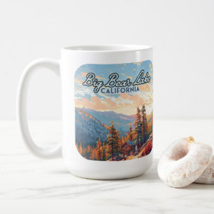 Big Beer Lake California San Bernardino Vintage Koffiemok