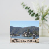 Big Beer Lake, Californië Briefkaart (Staand voorkant)