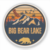 Big Beer Lake, Californië Sticker (Voorkant)