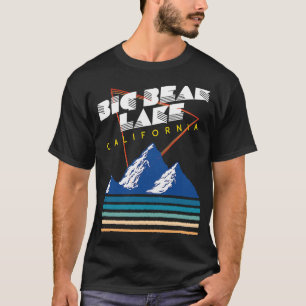 Big Beer Lake Californië USA Ski Resort BACK PRINT T-shirt